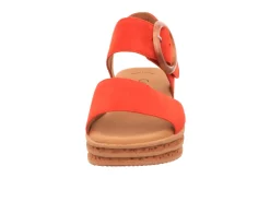 Komfort Sandalen orange