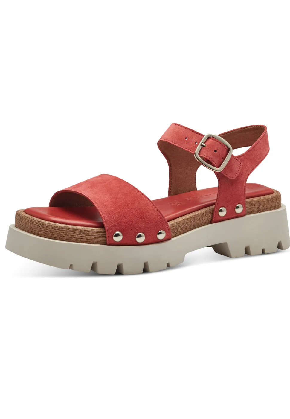 Komfort Sandalen rot