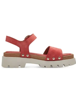 Komfort Sandalen rot