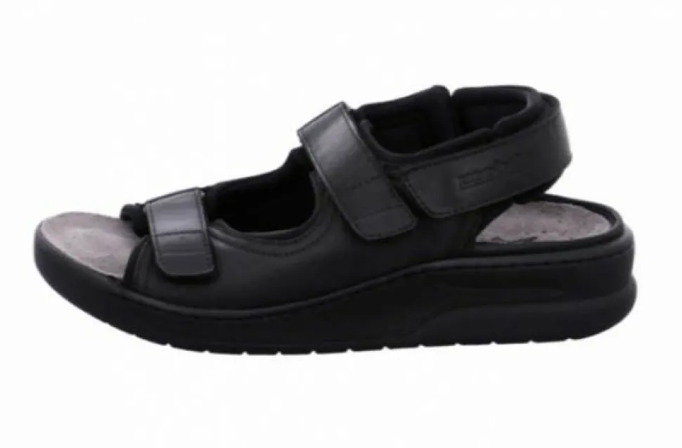 Komfort Sandalen schwarz