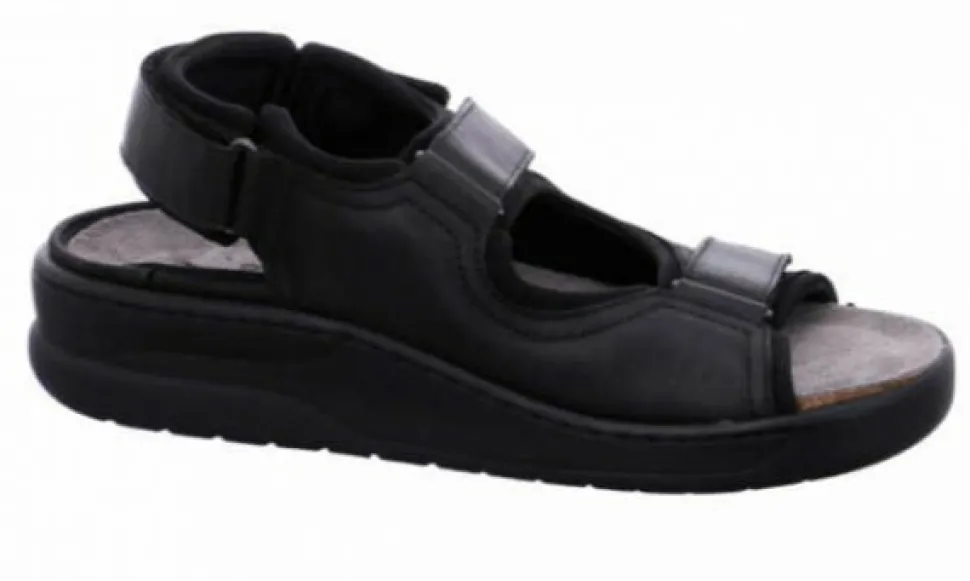 Komfort Sandalen schwarz