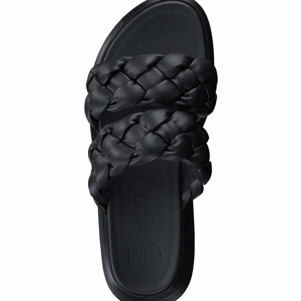 Komfort Sandalen schwarz 7970