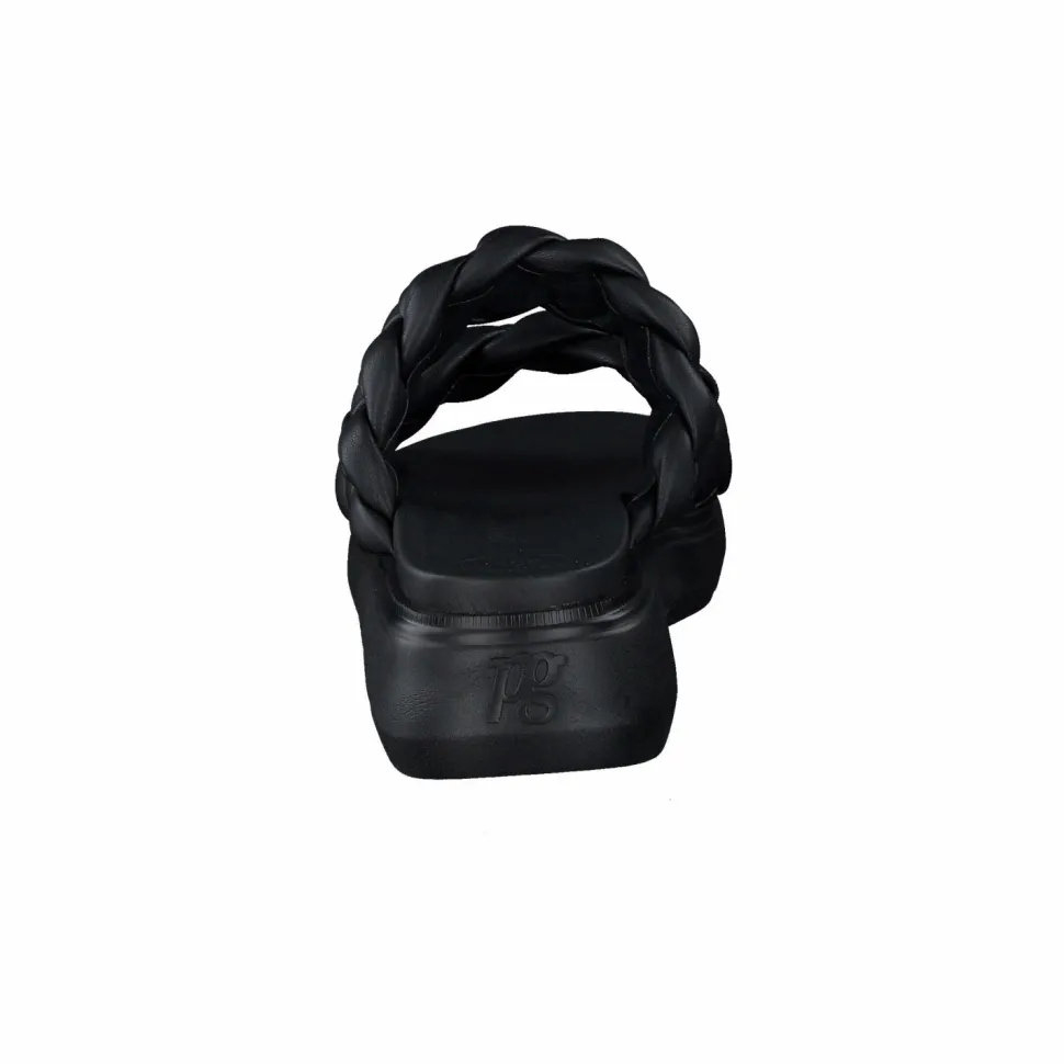 Komfort Sandalen schwarz 7970