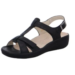 Komfort Sandalen schwarz Fabia