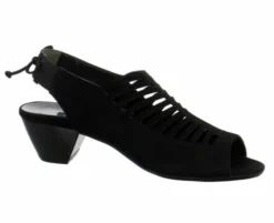 Komfort Sandalen schwarz schwarz Samtziege