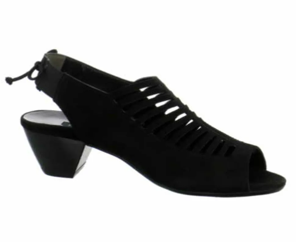 Komfort Sandalen schwarz schwarz Samtziege