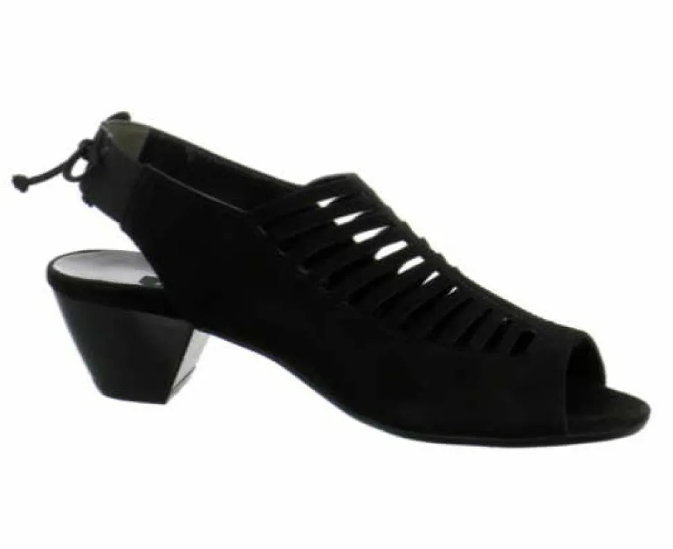 Komfort Sandalen schwarz schwarz Samtziege