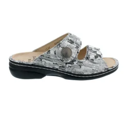 Komfort Sandalen silber