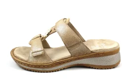 Komfort Sandalen silber