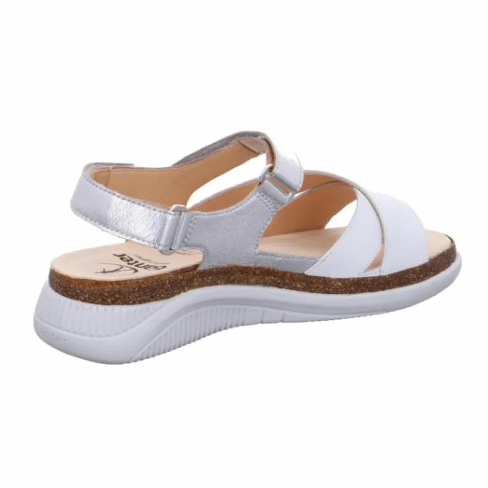 Komfort Sandalen weiss