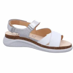 Komfort Sandalen weiss