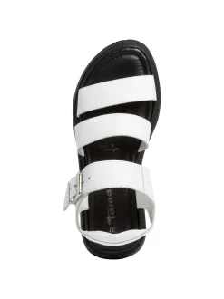 Komfort Sandalen weiss