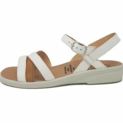 Komfort Sandalen weiss