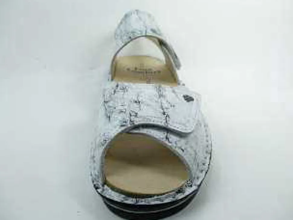 Komfort Sandalen weiss