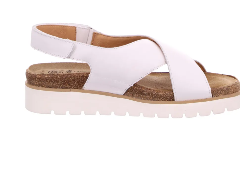 Komfort Sandalen weiss