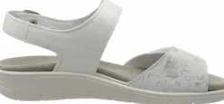 Komfort Sandalen weiss