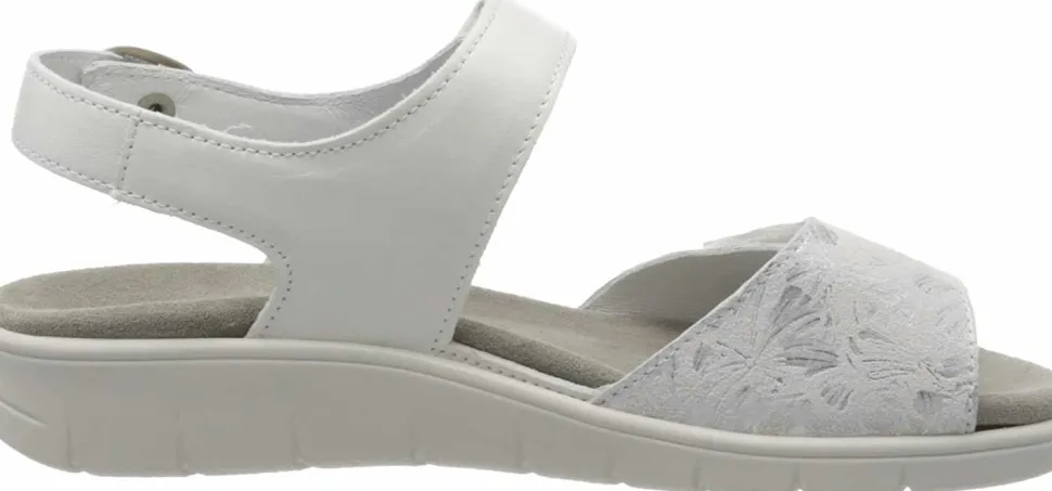 Komfort Sandalen weiss