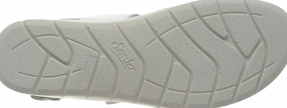Komfort Sandalen weiss