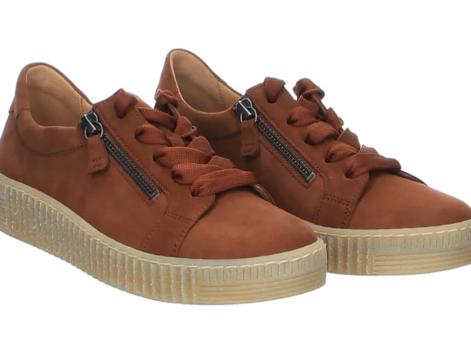 Komfort Schnürer beige
