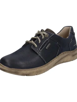 Komfort Schnürer blau