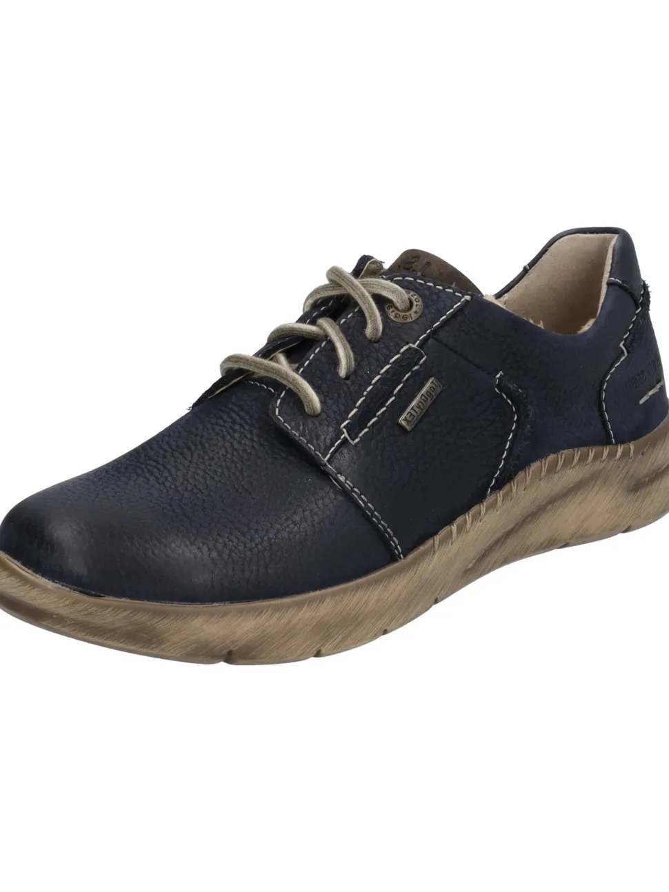 Komfort Schnürer blau