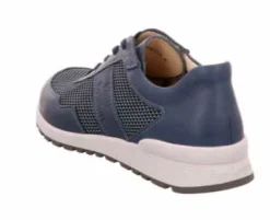 Komfort Schnürer blau