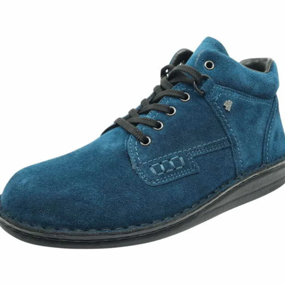 Komfort Schnürer blau