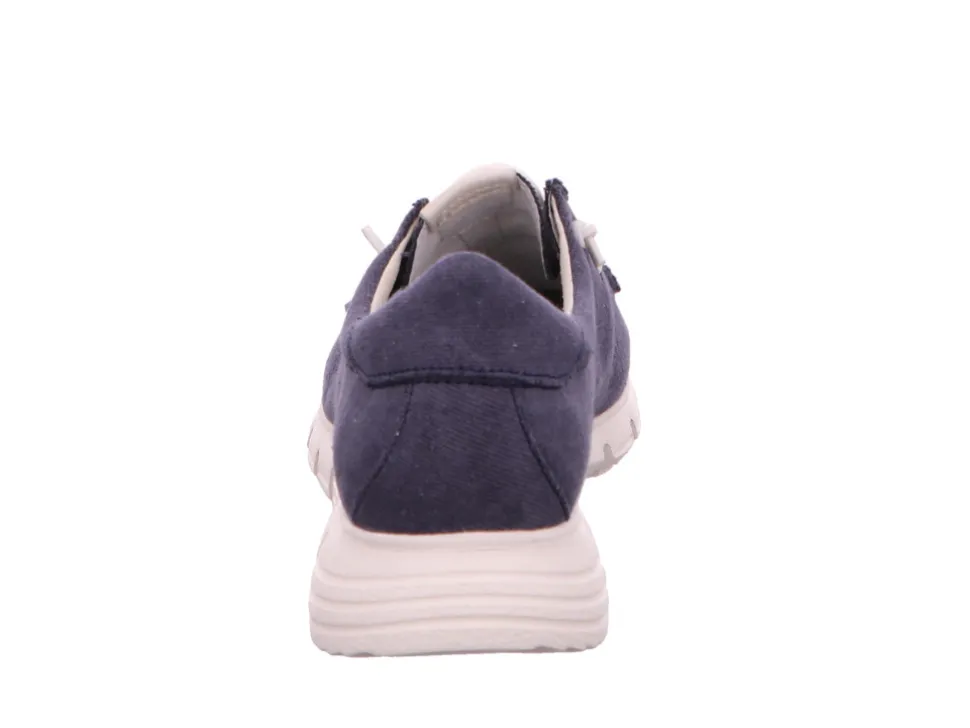 Komfort Schnürer blau