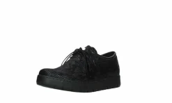 Komfort Schnürer blau