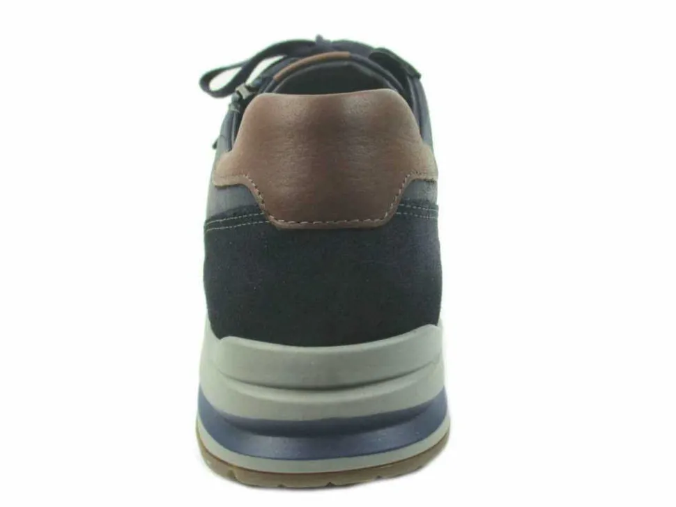 Komfort Schnürer blau Bradley Blau