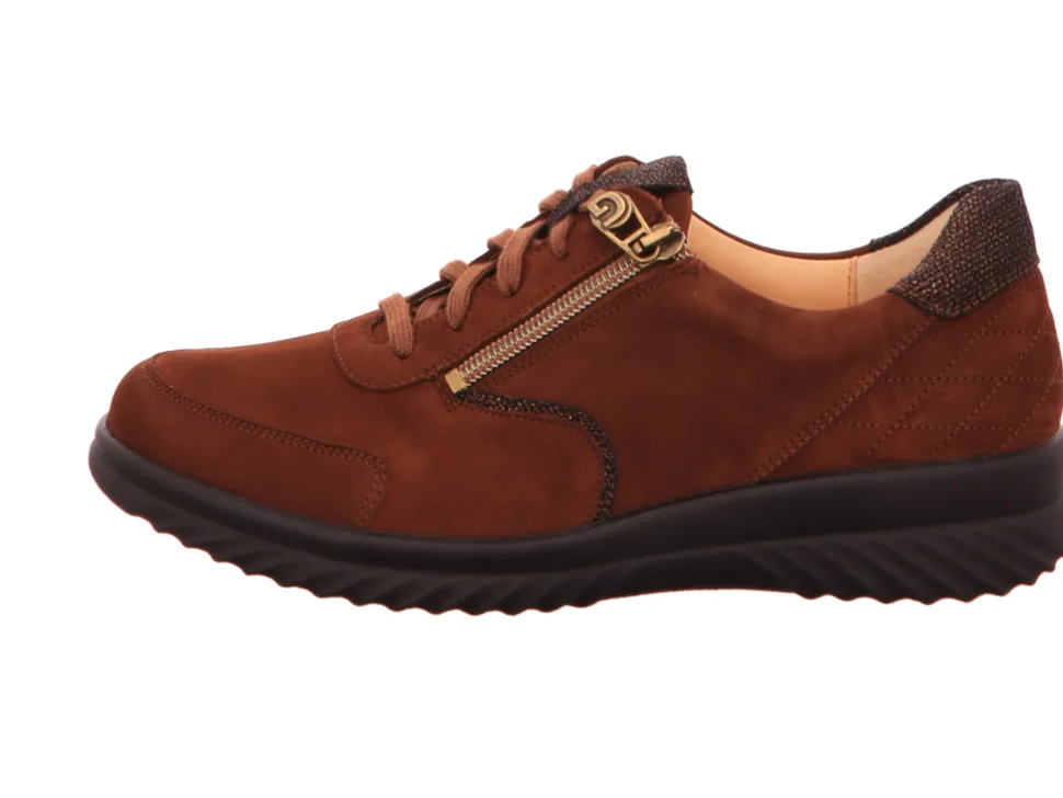 Komfort Schnürer braun