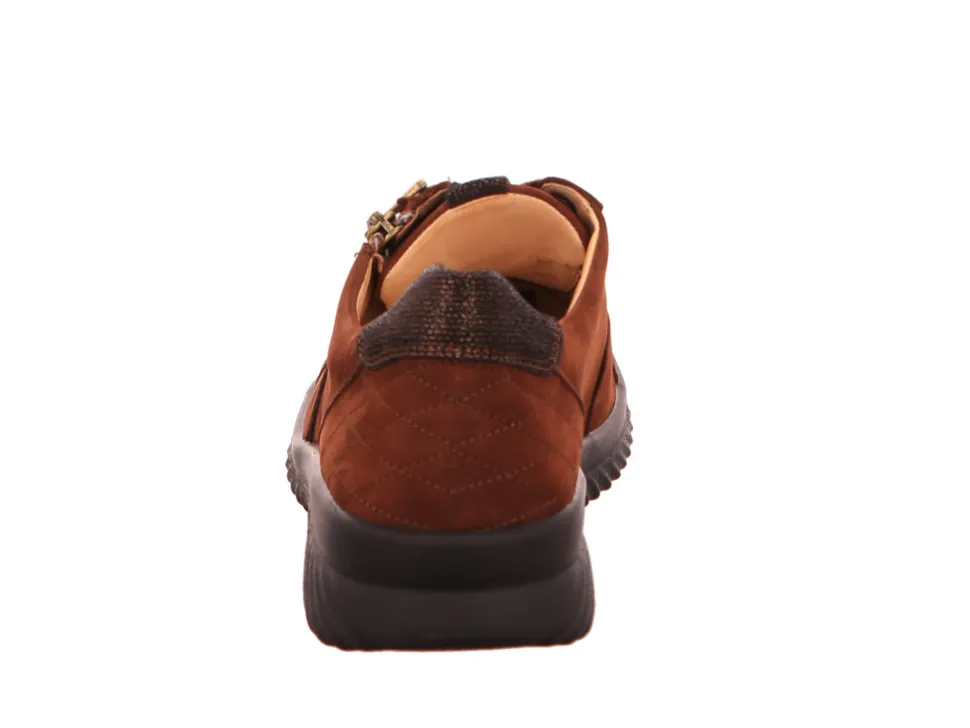 Komfort Schnürer braun