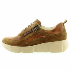 Komfort Schnürer braun 735011 302 142 Damen Sneaker Lou Braun