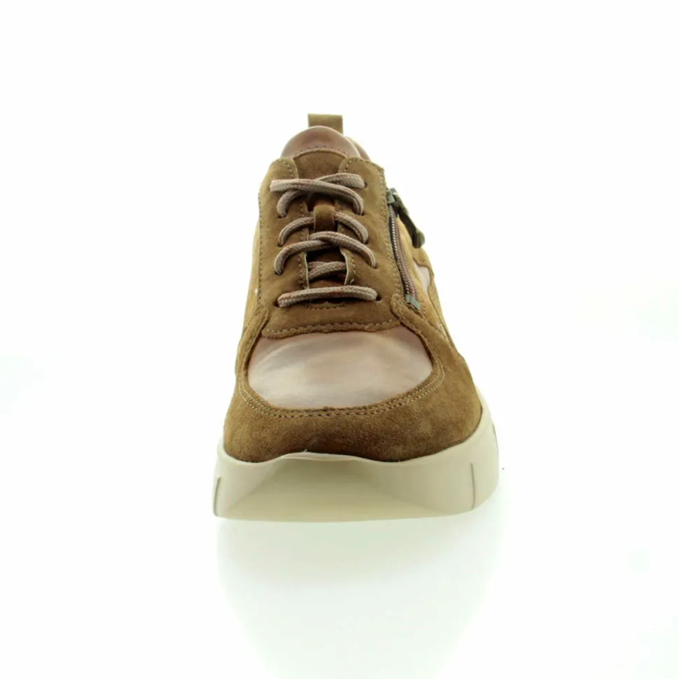 Komfort Schnürer braun 735011 302 142 Damen Sneaker Lou Braun