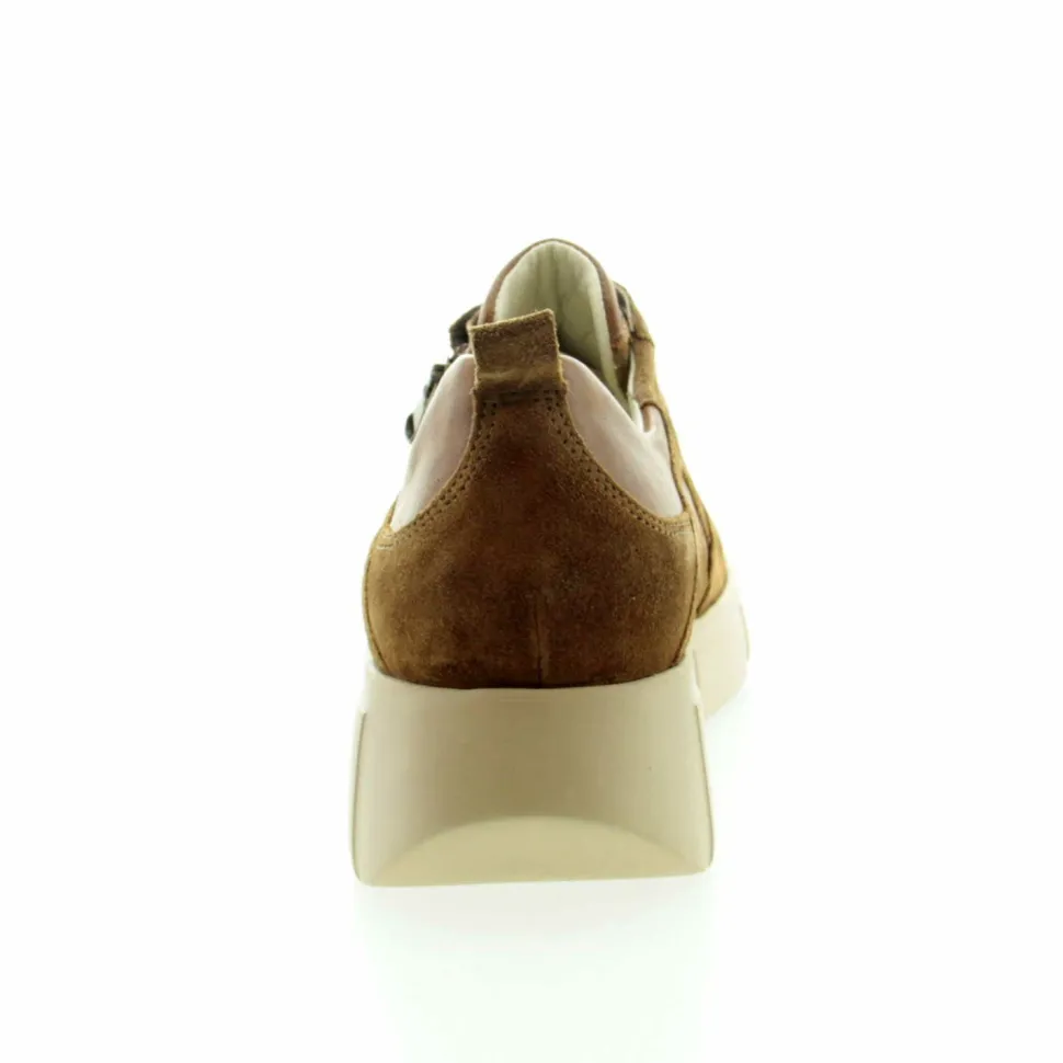 Komfort Schnürer braun 735011 302 142 Damen Sneaker Lou Braun