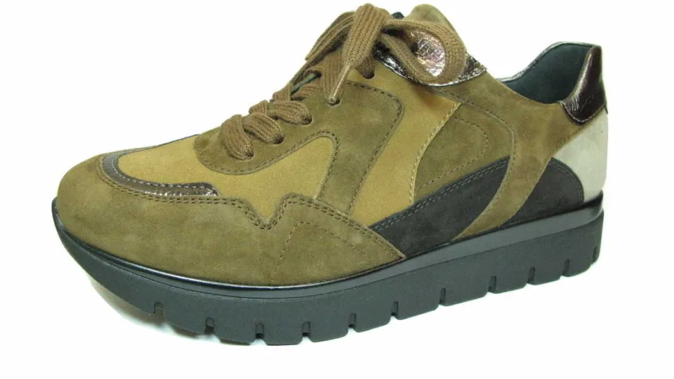 Komfort Schnürer braun Silvia