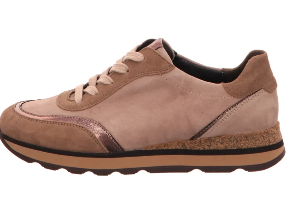 Komfort Schnürer braun T40467