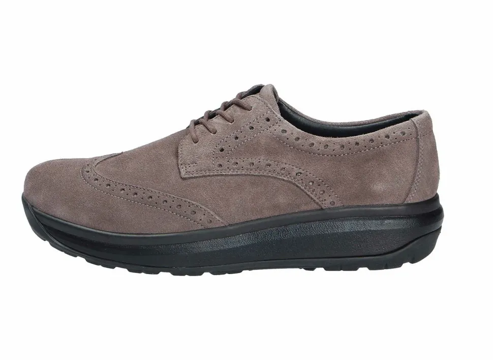 Komfort Schnürer grau