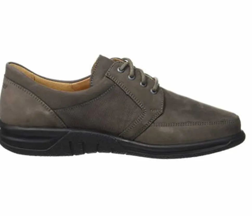 Komfort Schnürer grau