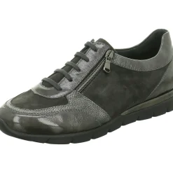 Komfort Schnürer grau pepper/graphit