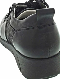 Komfort Schnürer schwarz