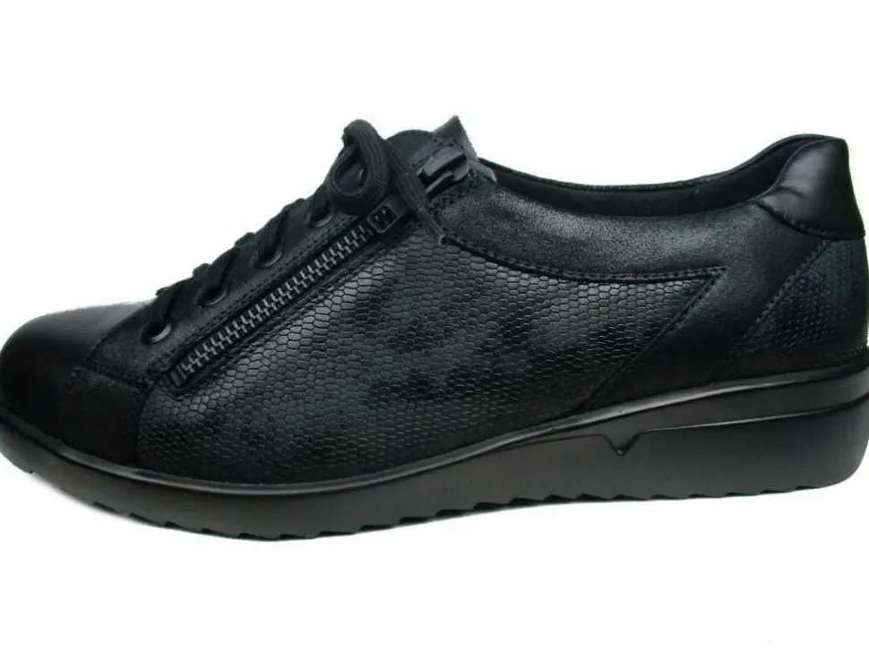 Komfort Schnürer schwarz Maren