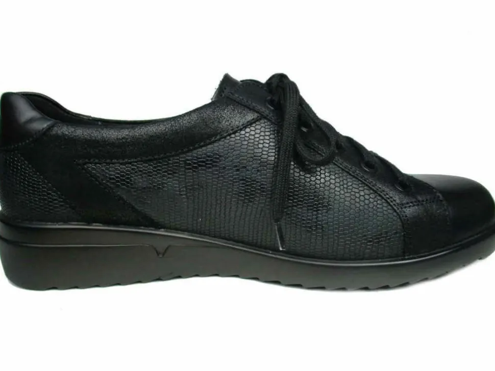 Komfort Schnürer schwarz Maren