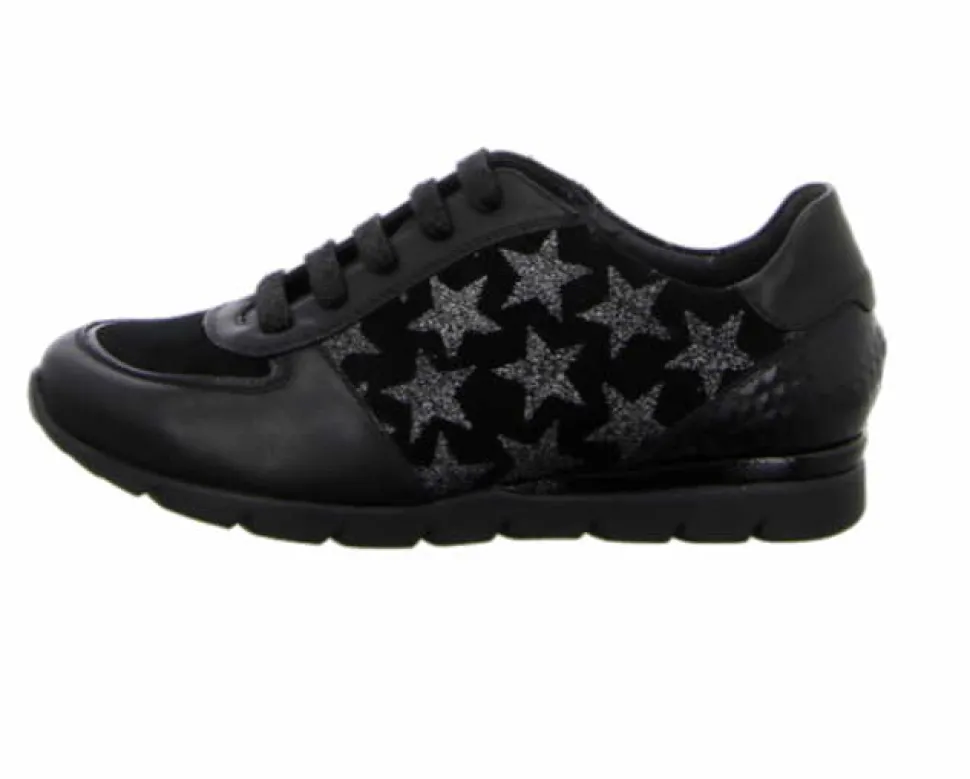 Komfort Schnürer schwarz NV