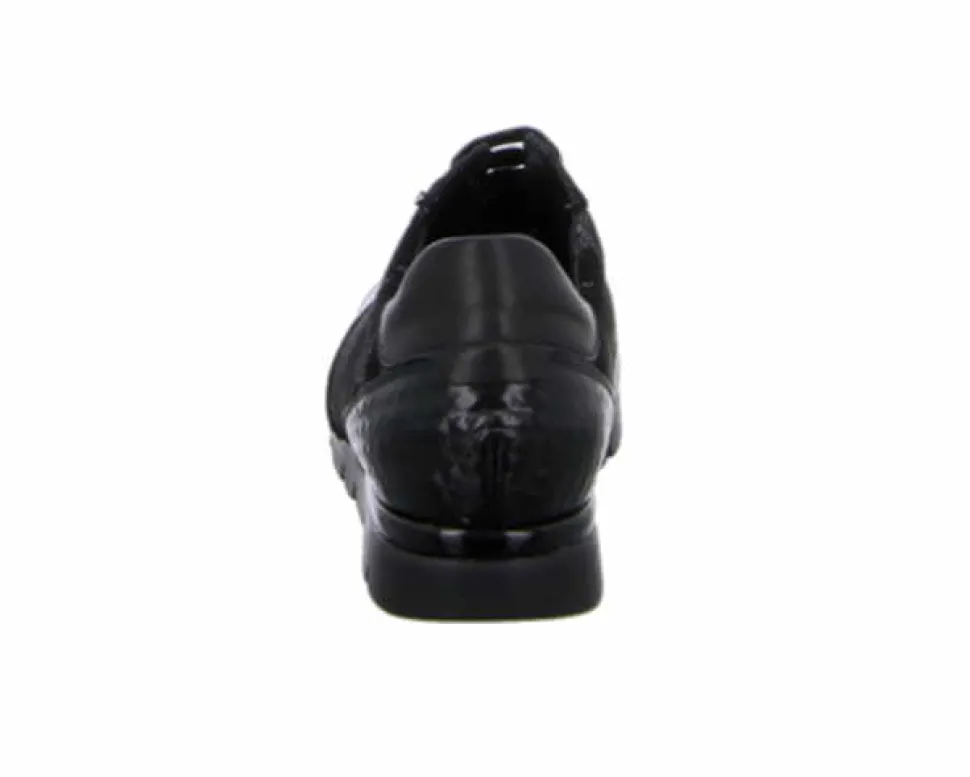 Komfort Schnürer schwarz NV