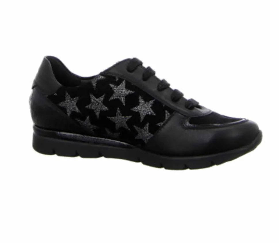 Komfort Schnürer schwarz NV