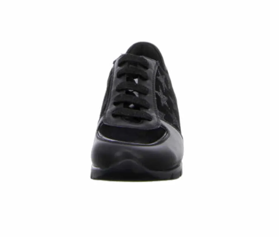 Komfort Schnürer schwarz NV