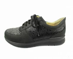 Komfort Schnürer schwarz Royan