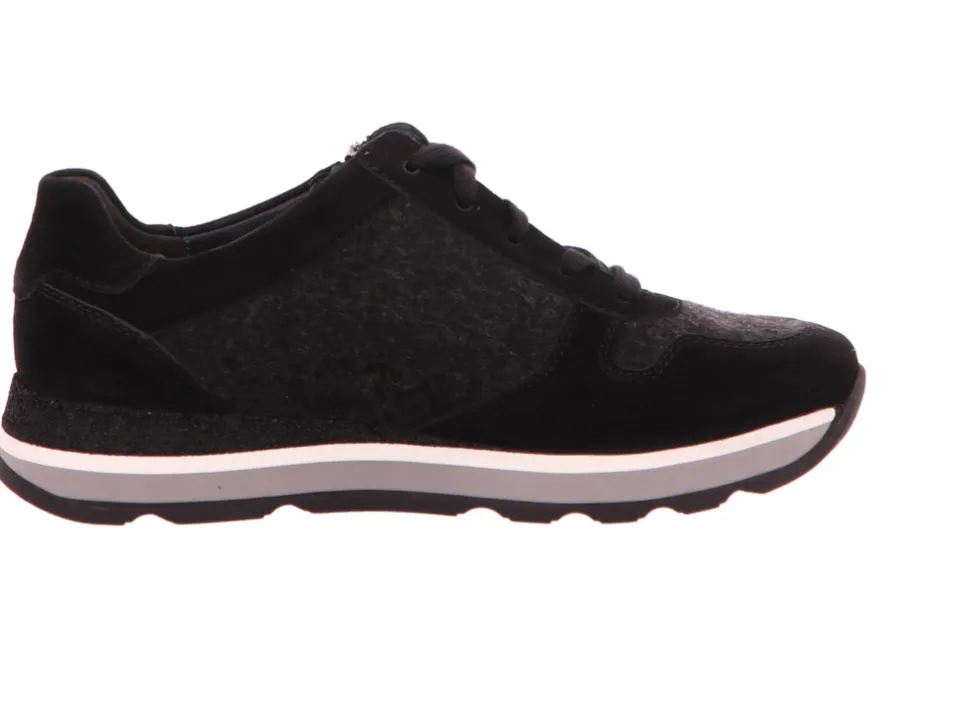 Komfort Schnürer schwarz T4036