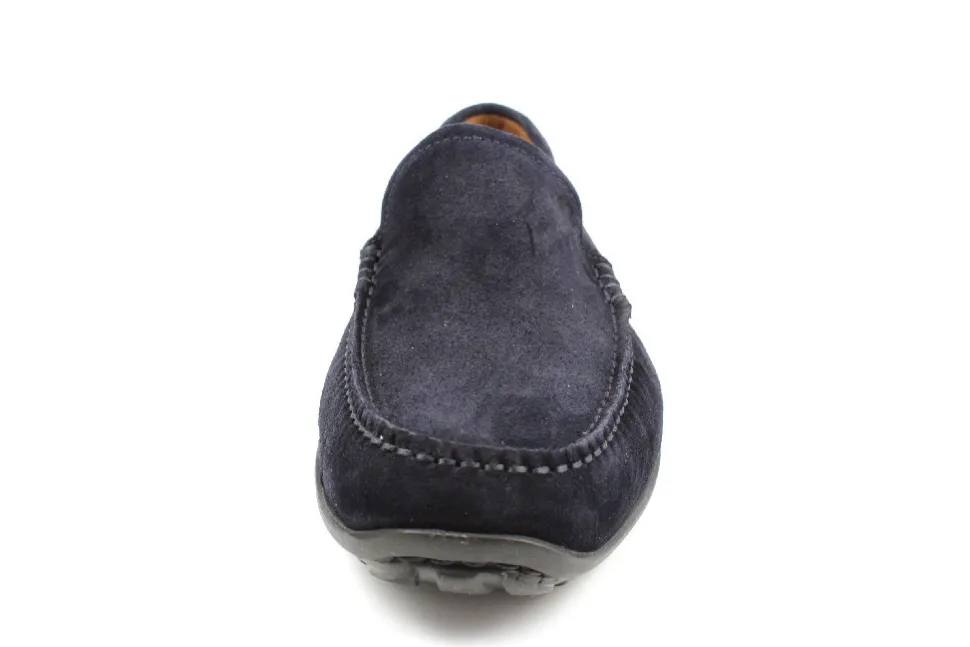 Komfort Slipper blau Mokassin Emilio, Blau